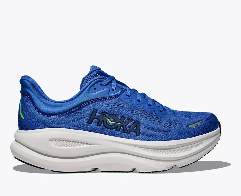 HOKA Bondi 9 Cobalt Blue Ultramarine - Men's Road Running Shoes & Trainers - front view