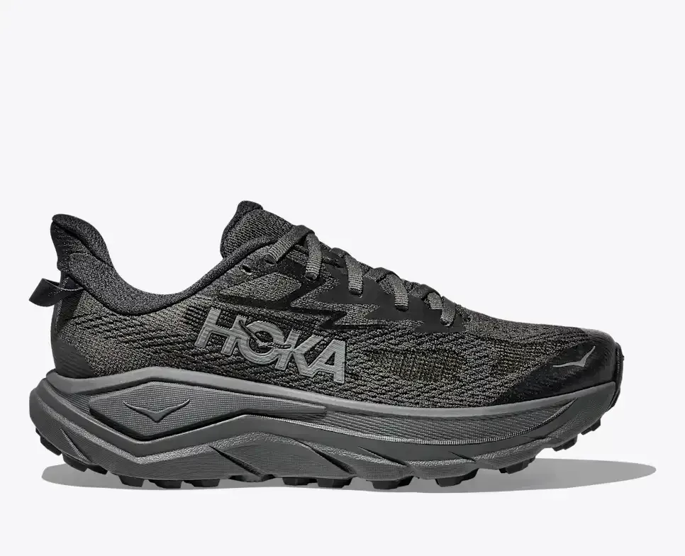HOKA Challenger 8 Black Outer Orbit (Women’s) - Trail Running Shoes - front view