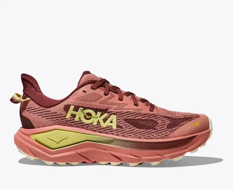HOKA Challenger 8 Blush Dark Cedar (Women’s) - Women's Running Shoes - front view