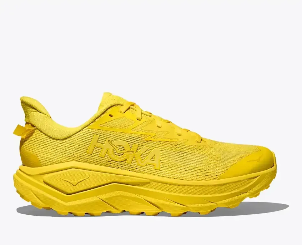 HOKA Challenger 8 Electric Lemon - Men's Running Shoes & Trainers - front view