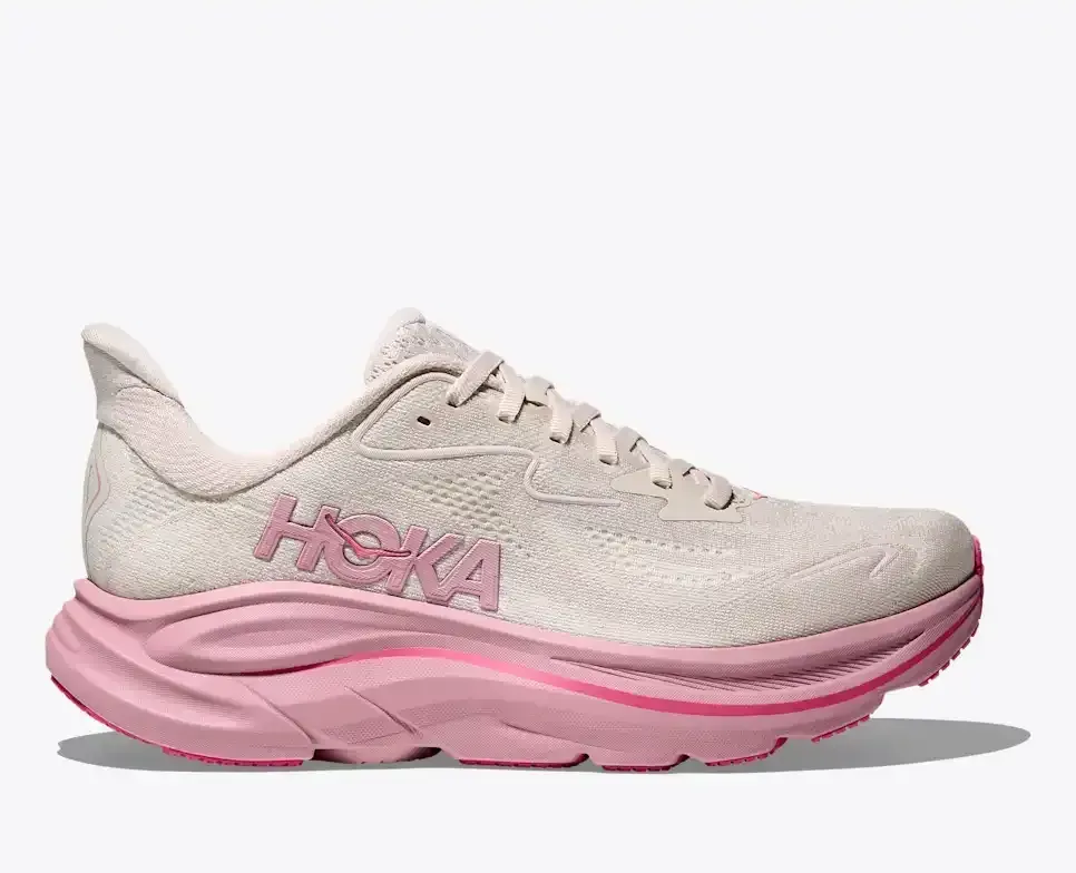 HOKA Clifton 10 Rose Cream Dried Rose (Women’s) - Clifton 10 - front view