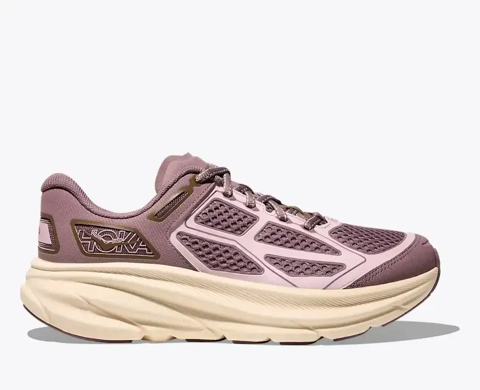 HOKA Clifton One9 Classic Mauve Carnation - Men's Running Shoes & Trainers - front view