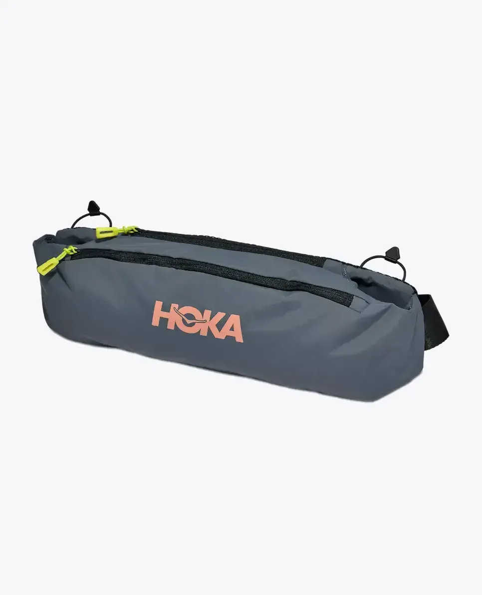 HOKA Hip Pack 2.5L Faded Navy - Men's HOKA Exclusives - front view