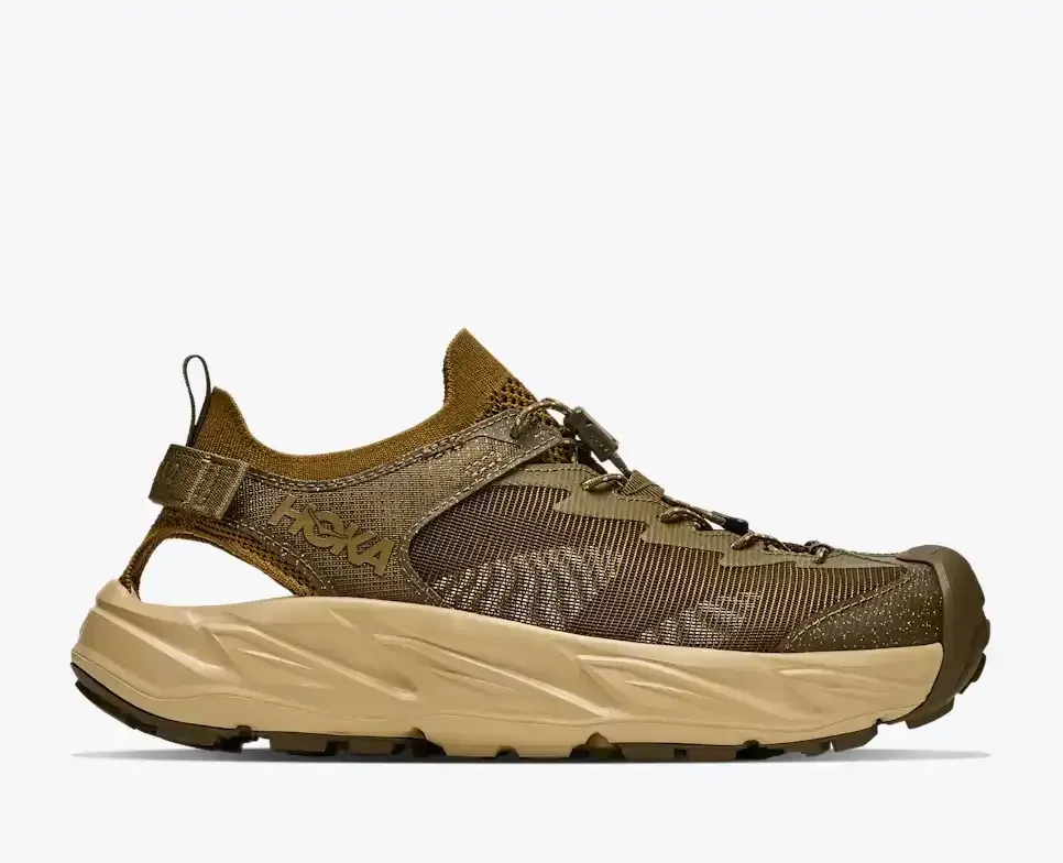 HOKA Hopara 2 Sepia Barley - Hiking Boots & Shoes - front view