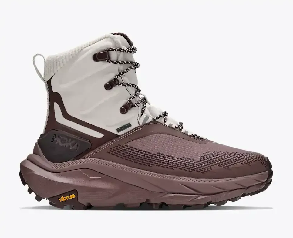 HOKA Kaha 2 Frost GORE-TEX Alabaster Smoky Quartz (Women’s) - Hiking Boots & Shoes - front view