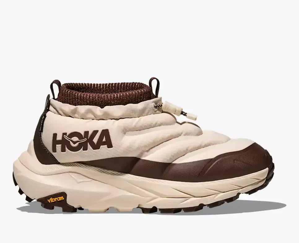 HOKA Kaha 2 Frost Moc GORE-TEX Halfdays Oat Milk Spiked Cocoa (Women’s) - Women's Running Shoes - front view