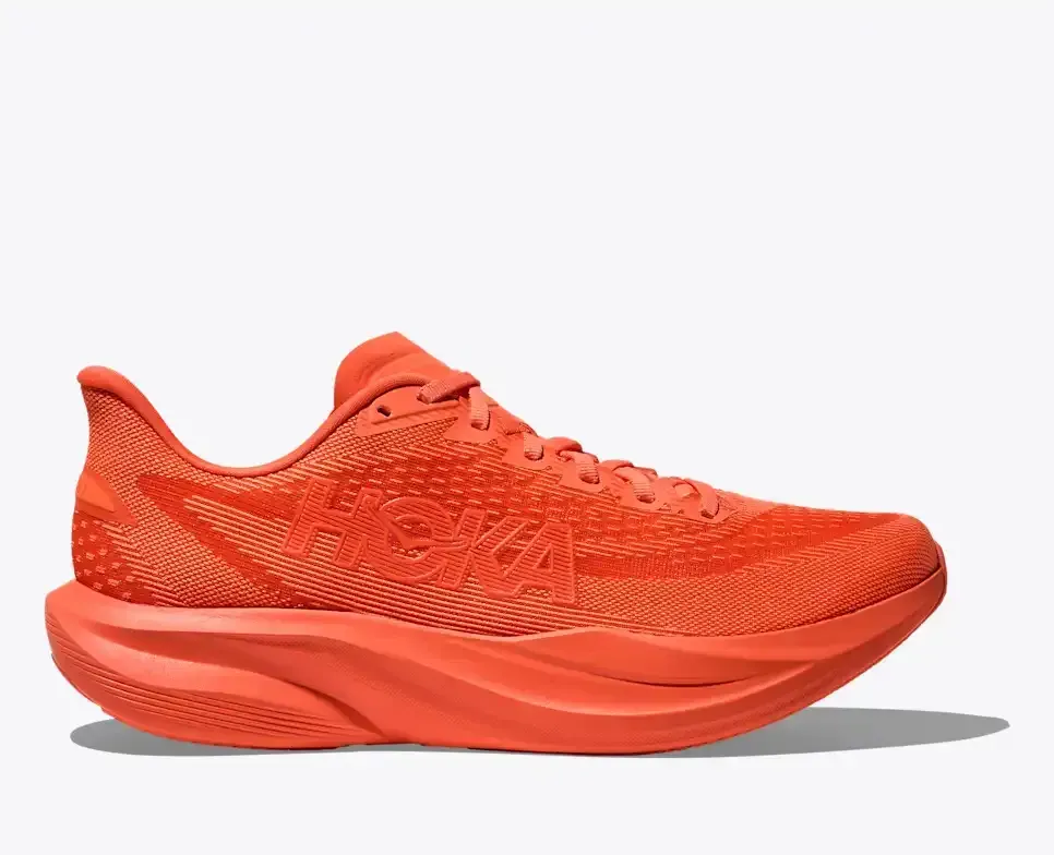 HOKA Mach 7 Bell Pepper - Men's Road Running Shoes & Trainers - front view
