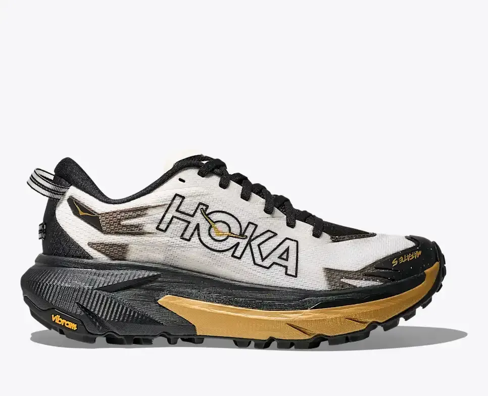HOKA Mafate 5 Black Gold (Women’s) - Women's Running Shoes - front view