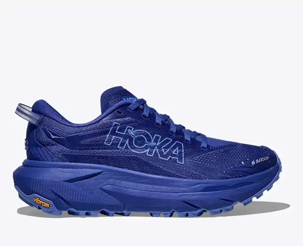 HOKA Mafate 5 Celestial Blue Blue Blossom - Men's Running Shoes & Trainers - front view
