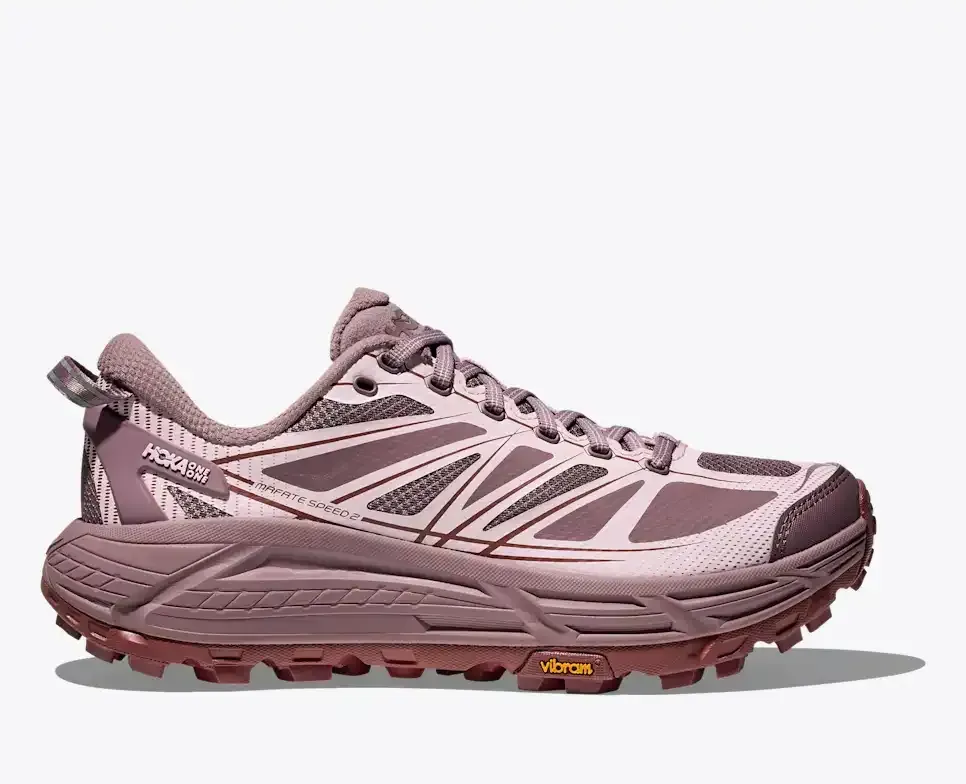 HOKA Mafate Speed 2 Classic Mauve Carnation - Men's Road Running Shoes & Trainers - front view
