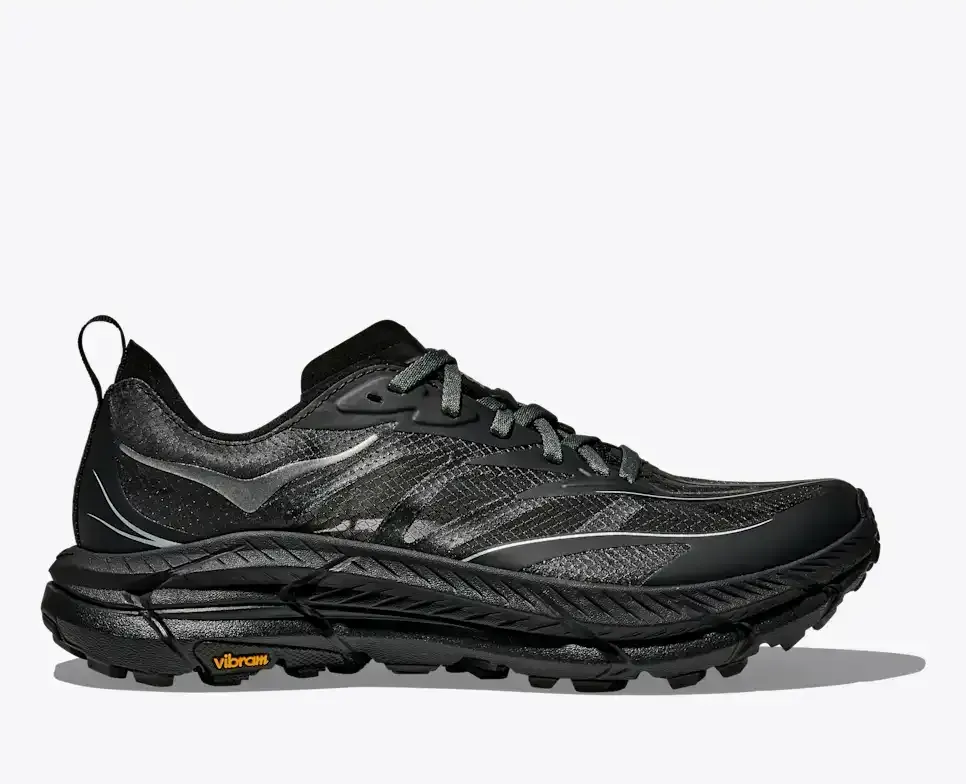 HOKA Mafate Speed 4 Lite Black Outer Orbit - Men's Running Shoes & Trainers - front view