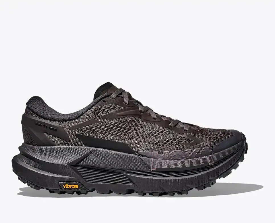 HOKA Mafate X _J.L-A.L_ Jet Black - Men's Running Shoes & Trainers - front view