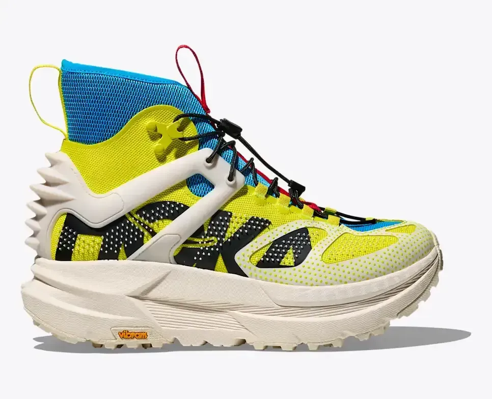 HOKA Mafate X Hike Citrus Alabaster - Men's Running Shoes & Trainers - front view