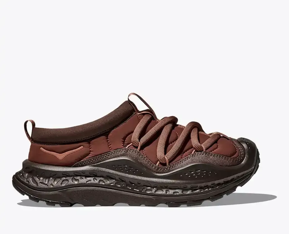 HOKA Ora Primo Mineral Brown Cast Iron - Men's Running Shoes & Trainers - front view