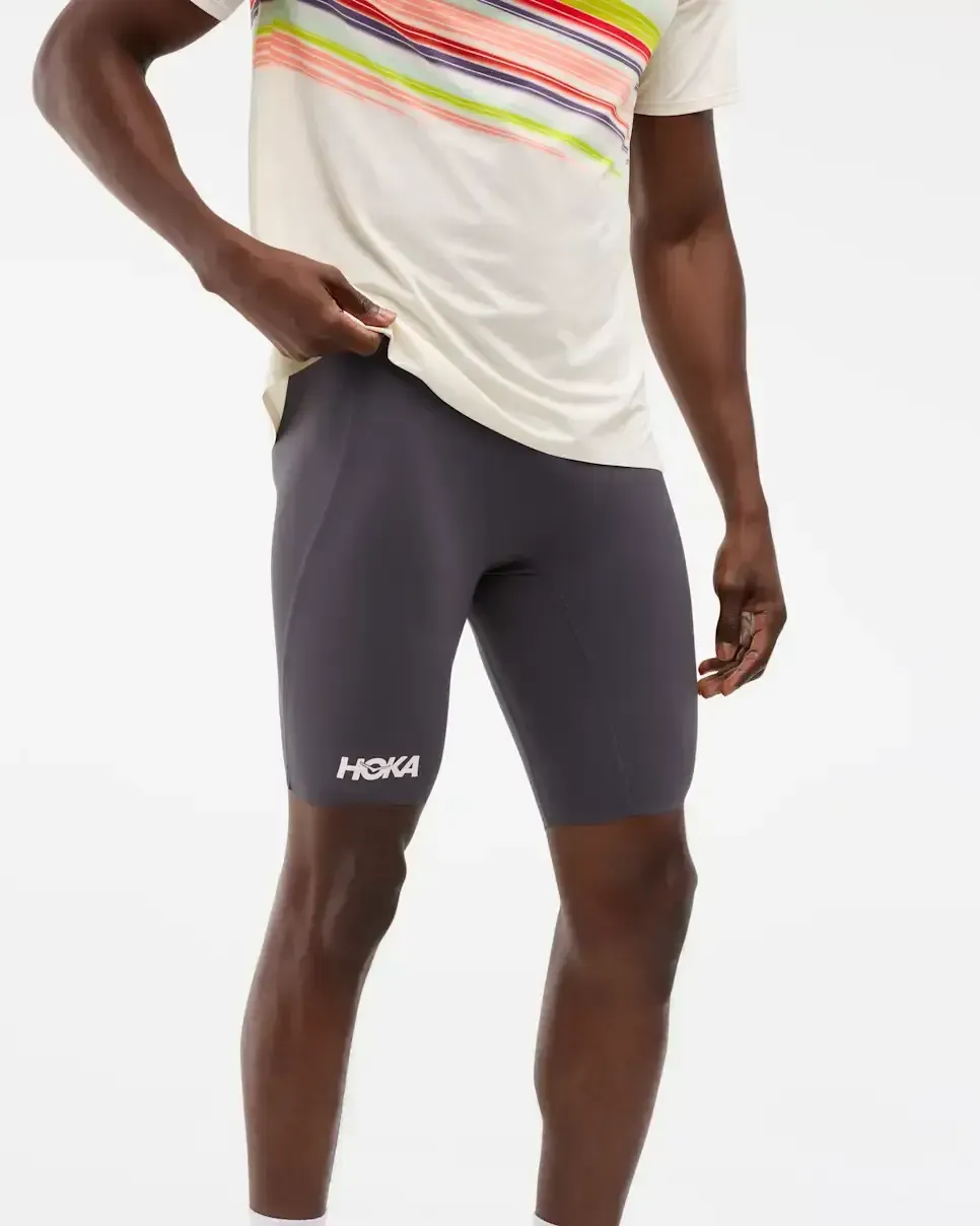HOKA Race Day Half Tight Squid Ink - Men's Running Clothing & Gear - front view