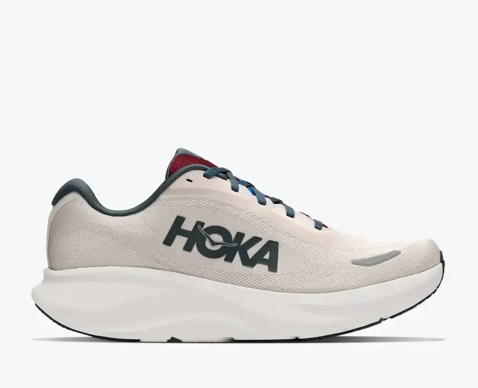 HOKA Rincon 5 Grout Faded Navy - Men's Road Running Shoes & Trainers - front view