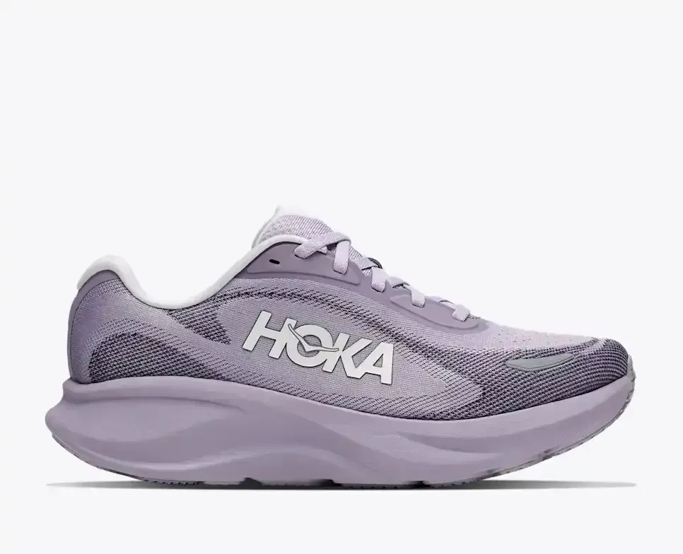 HOKA Rincon 5 Mellow Lilac Silver (Women’s) - Road Running Shoes - front view