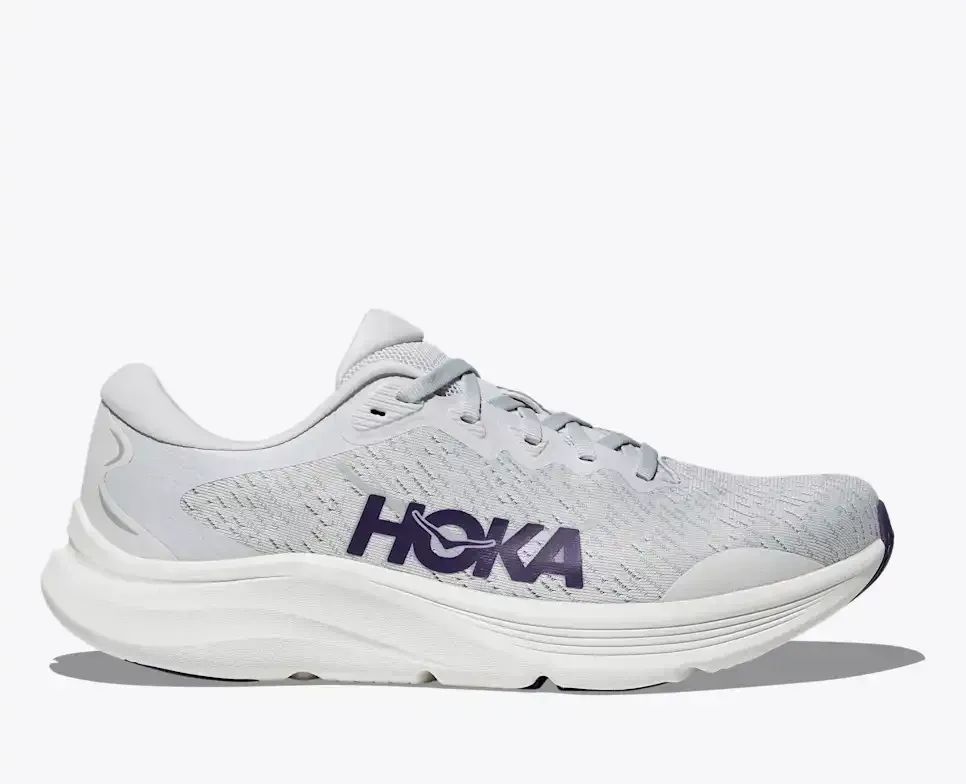 HOKA Solimar 2 Cosmic Grey Berry Patch (Women’s) - Walking Shoes & Boots - front view