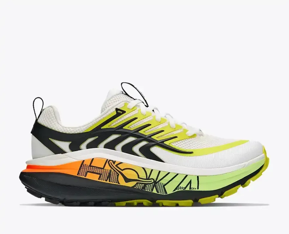 HOKA Stinson 8 Frost Black - Men's Running Shoes & Trainers - front view