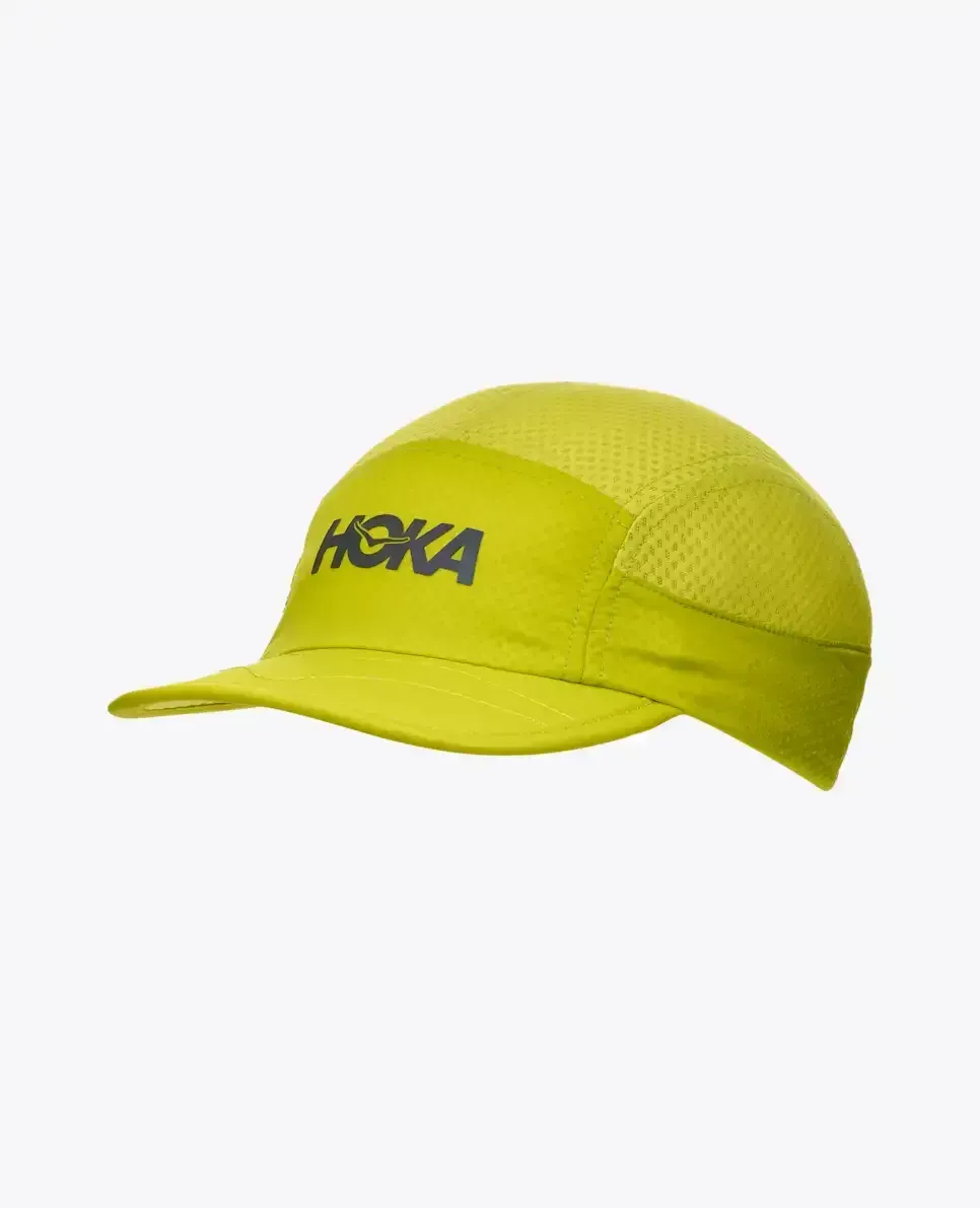 HOKA Trail Run Hat Hoka Citrus - Men's HOKA Exclusives - front view