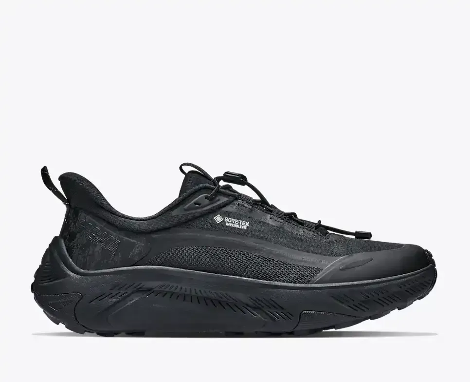 HOKA Transport 2 GORE-TEX Black - Hiking Boots & Shoes - front view